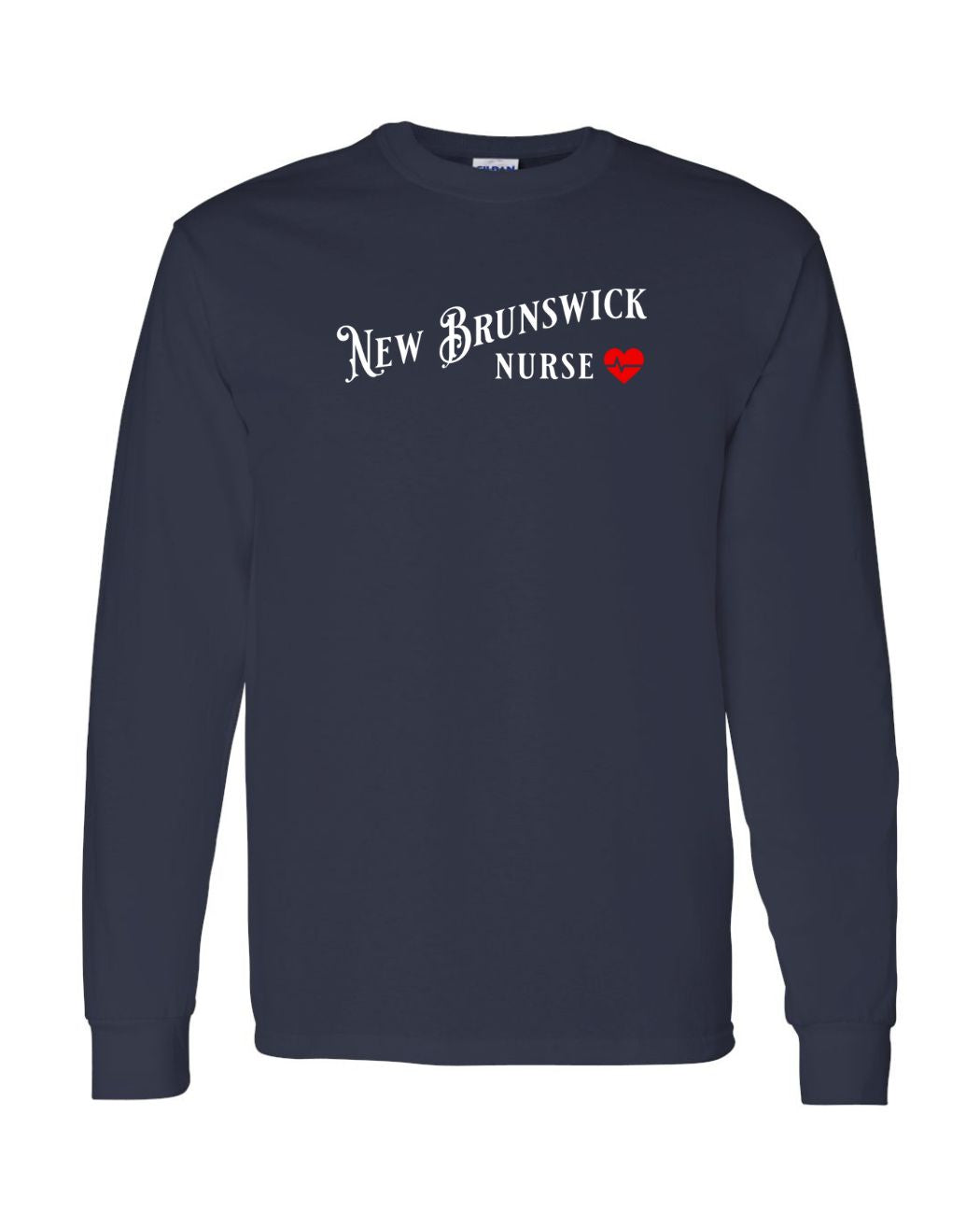 New Brunswick Nurse Left Full Front Long Sleeve