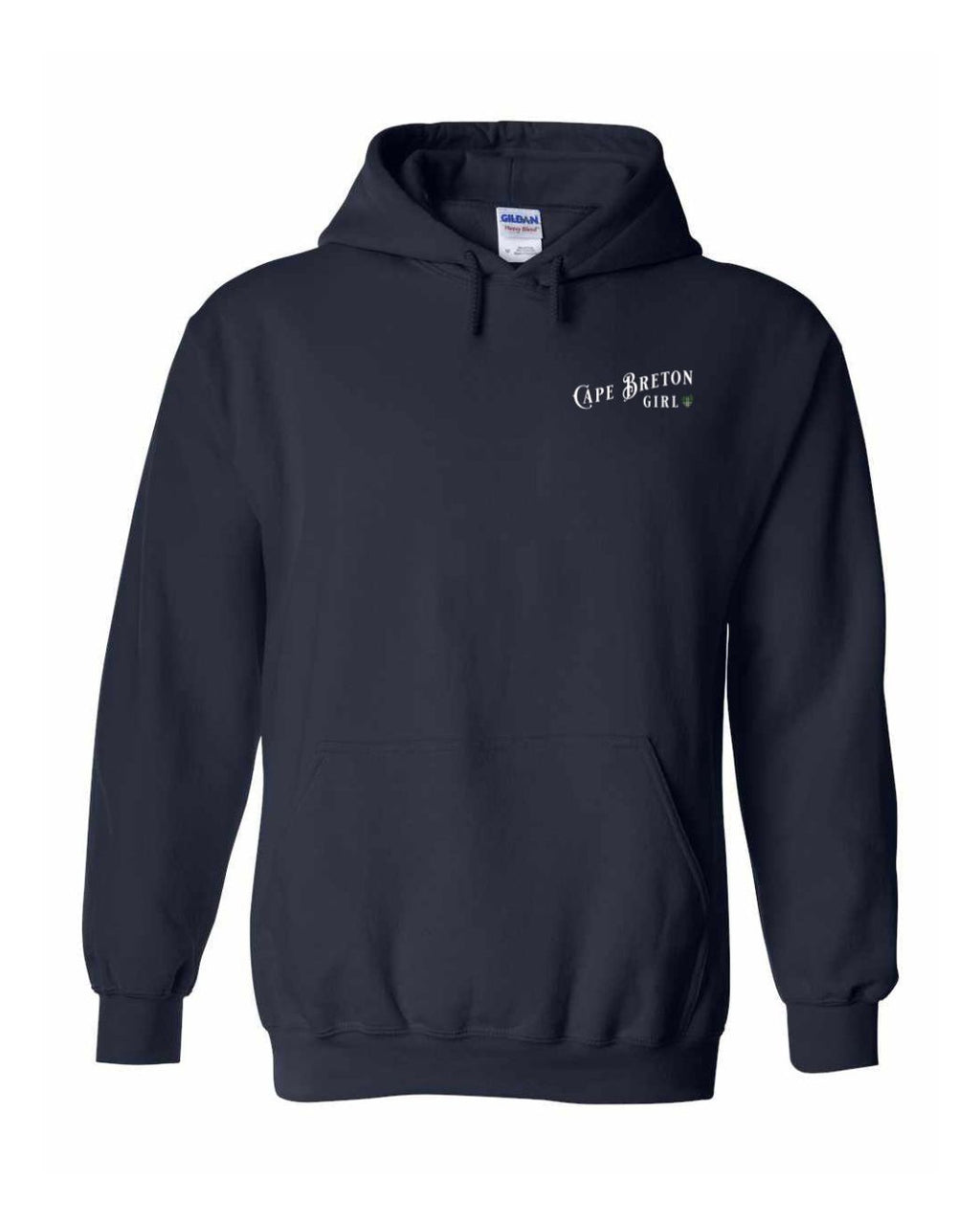 CB Girl Tartan Left Chest Pullover Hoodie - Unisex