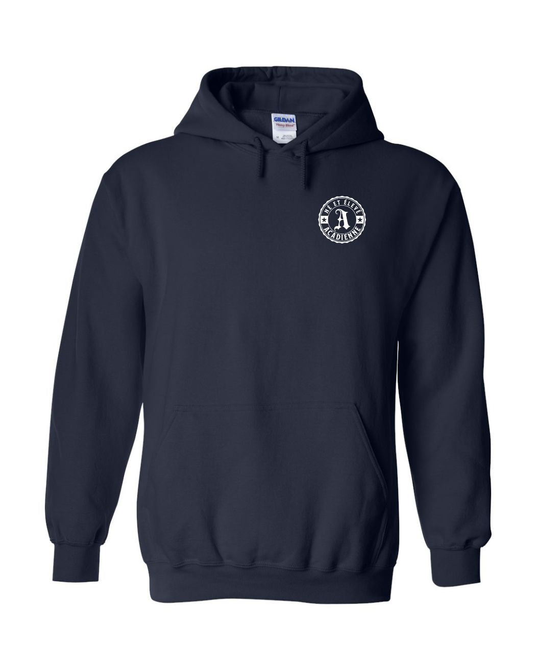 Ne Et Eleve Acadienne Left Chest & Back French Hoodies