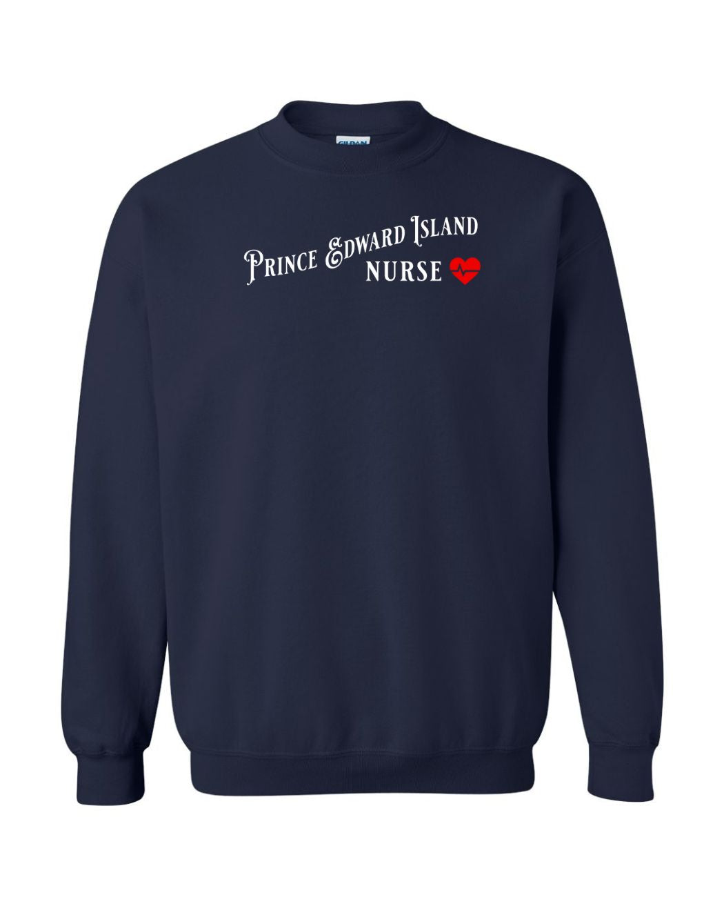 Prince Edward Island Nurse Full Front Sweatshirt