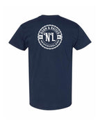 Born & Raised NFLD Left Chest and Back Men's Tee