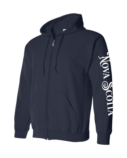 Nova Scotia Sleeve Only Zip Hoodie