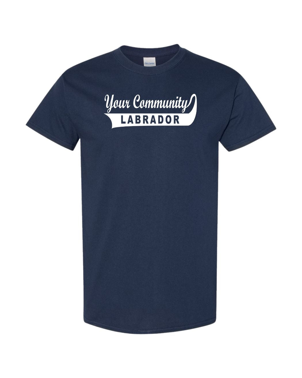 Custom Your Community Labrador Men's Tee