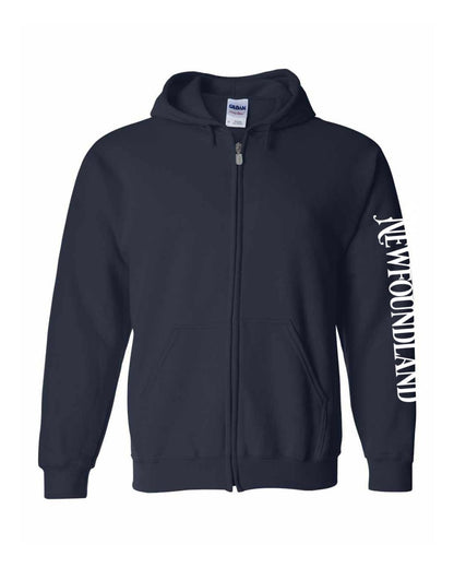 Newfoundland Sleeve Only Zip Hoodie