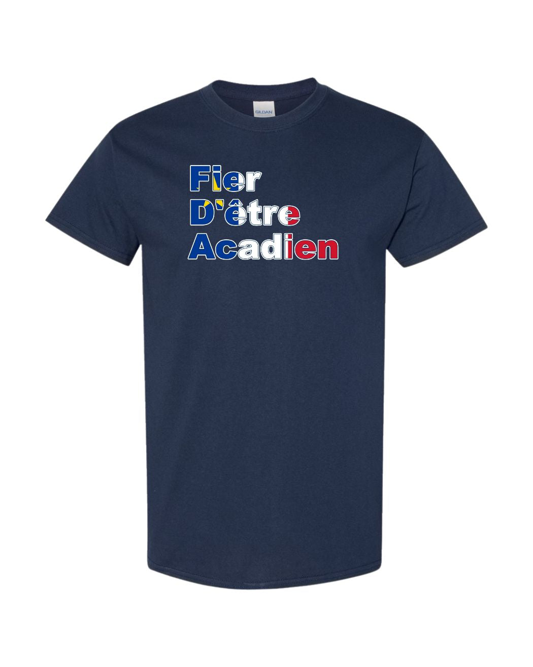 Fier D'etre Acadien Men's Tee