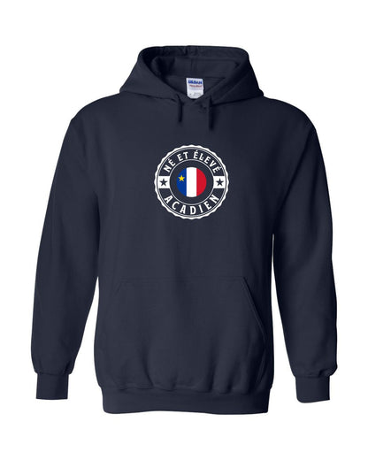 Ne Et Eleve Acadien full front French hoodie