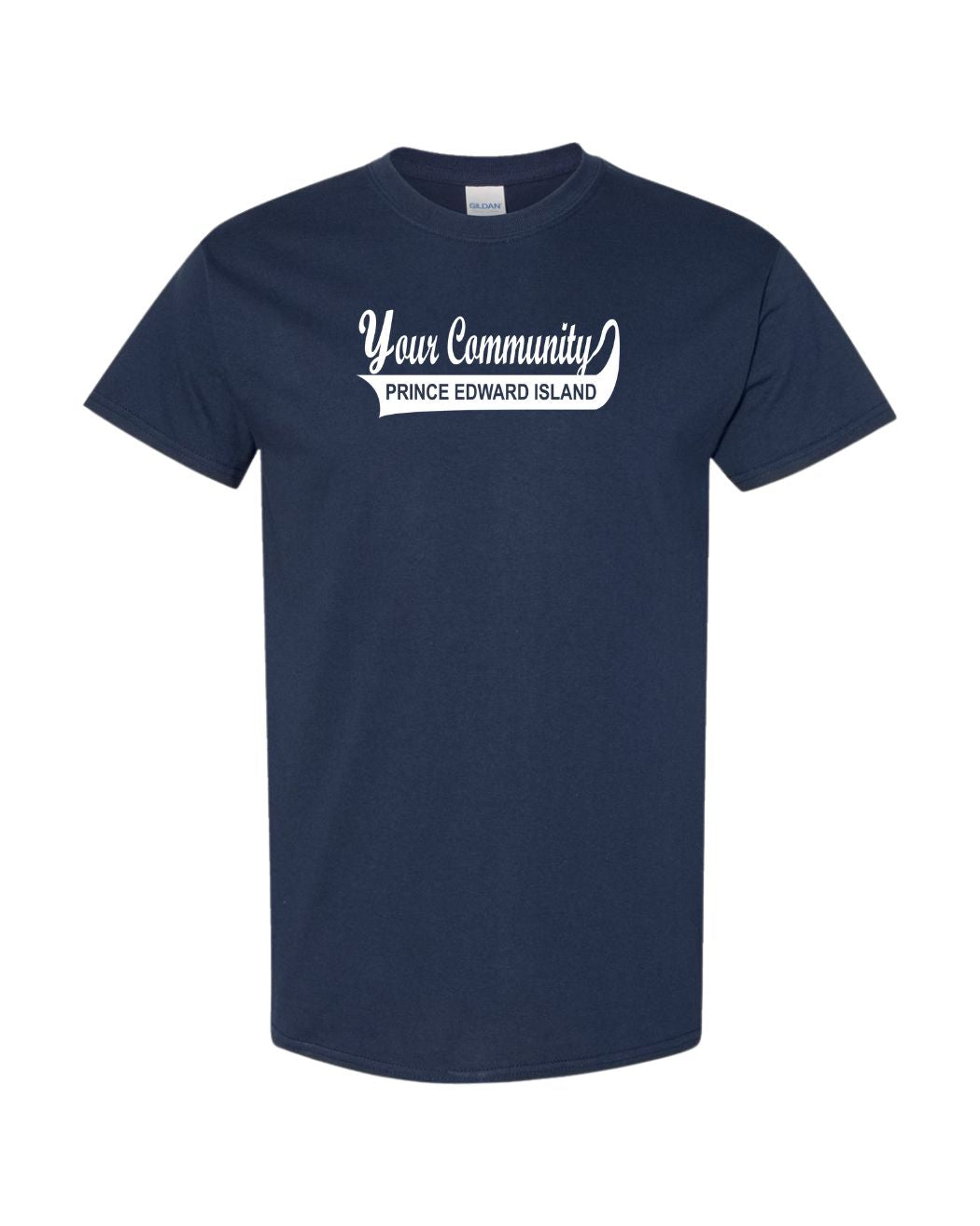 Custom PEI Community Name Men's tee