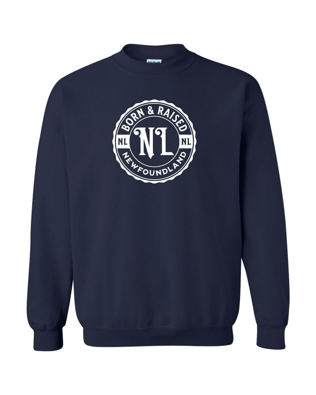 Born & Raised Newfoundland Full Crewneck Sweatshirt