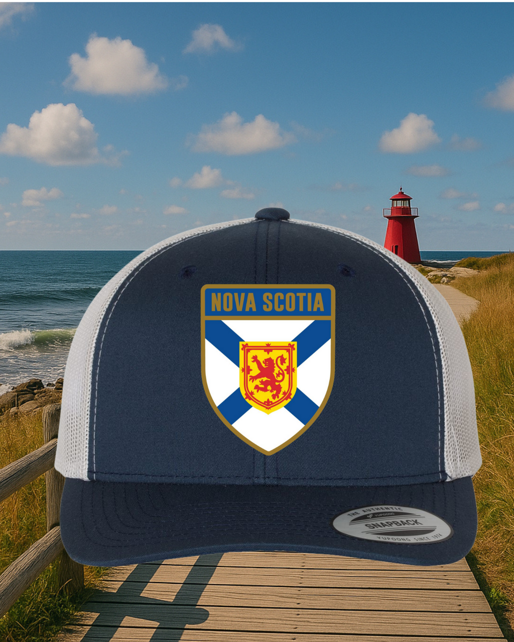 NS Shield Retro Trucker Hat