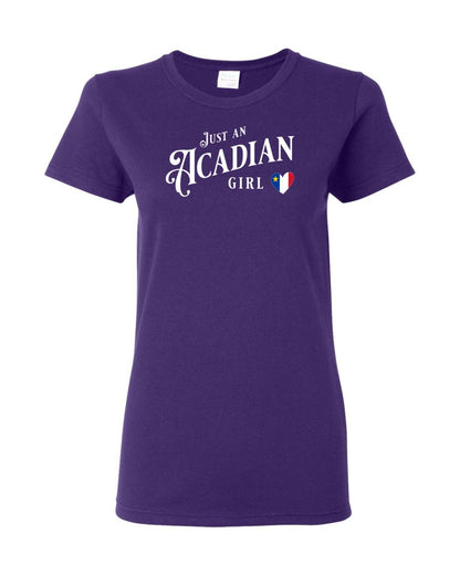 Just an Acadian Girl  Women's Tee