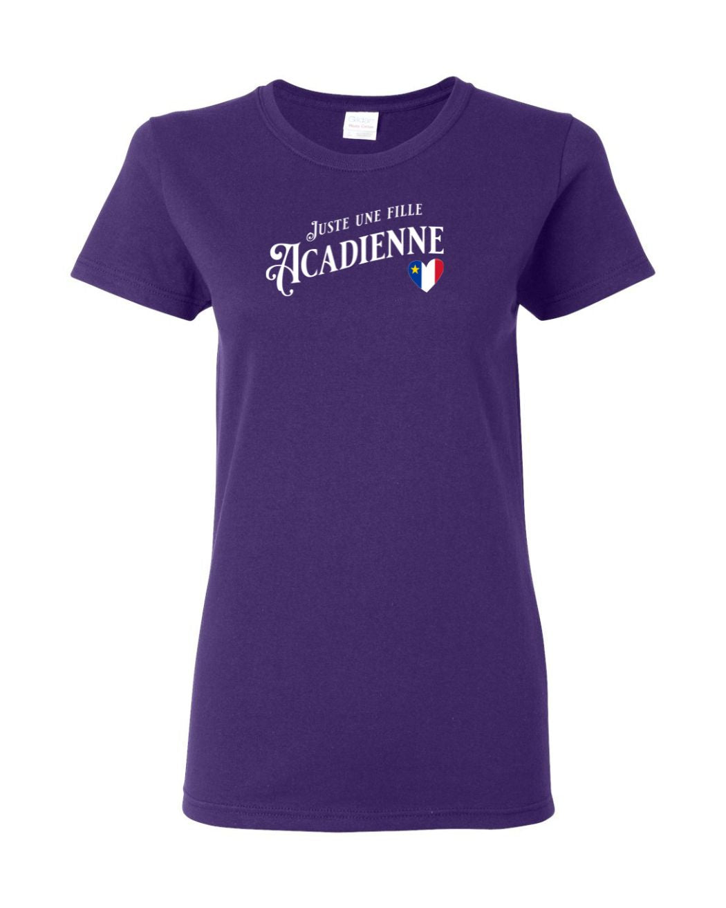 Juste Une Fille Acadienne  Women's Tee