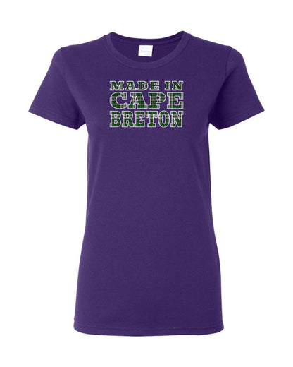 Made In Cape Breton - Tartan Edition - Women's Tee