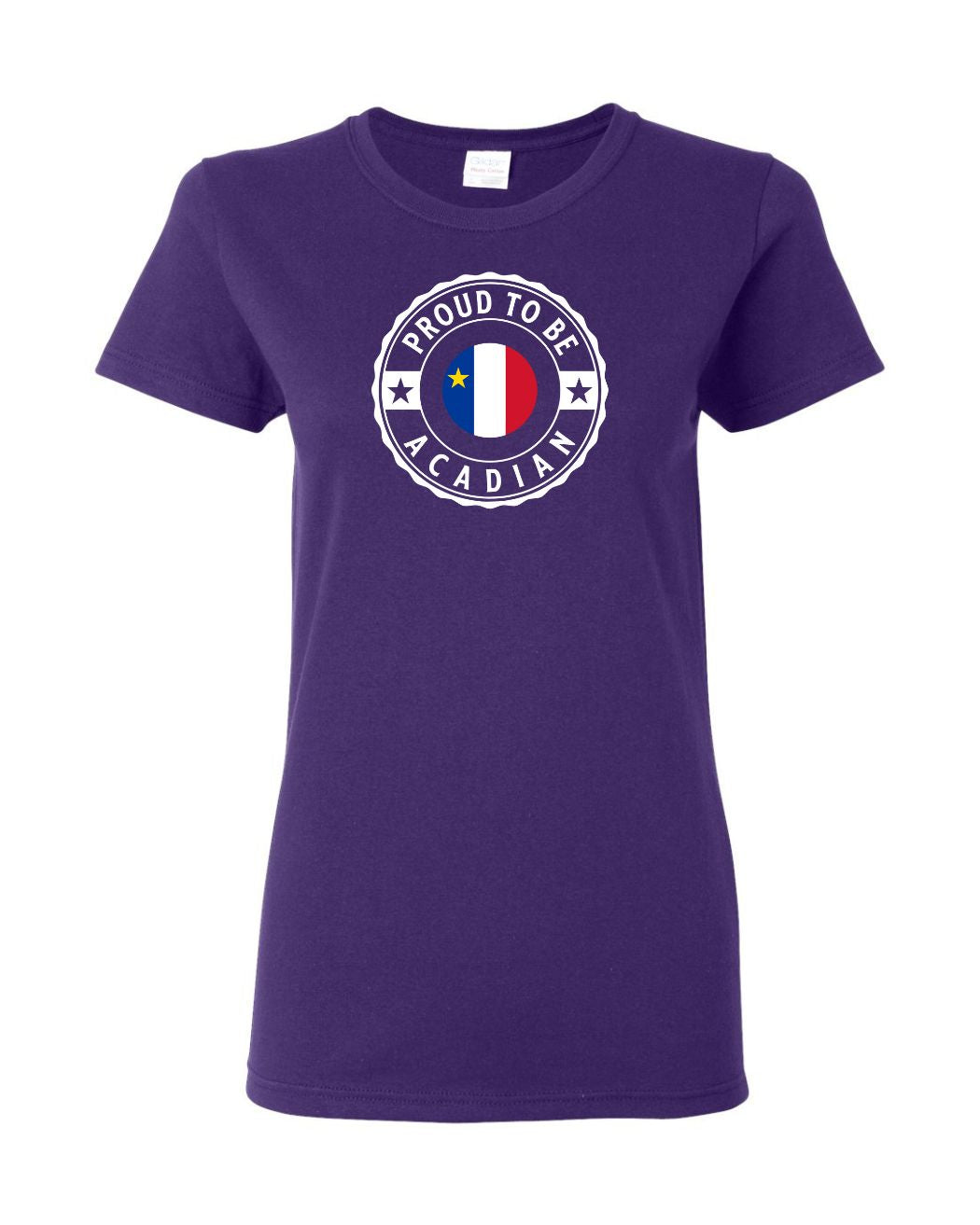 Proud to be Acadian Flag Version Women's Tee