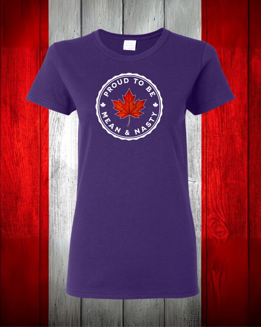 Proud to be Mean & Nasty Leaf Women's Tee