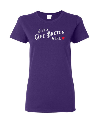 Just A Cape Breton Girl Women's Tee