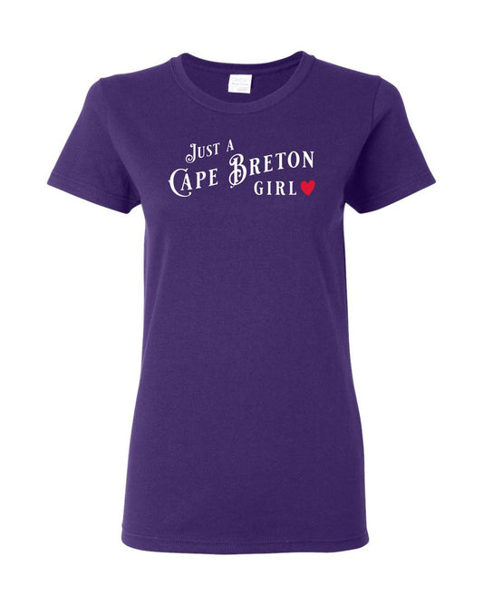 Just A Cape Breton Girl Women's Tee