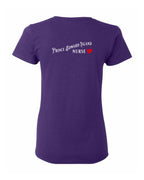 PEI Nurse Left Chest and Back Women's Tee