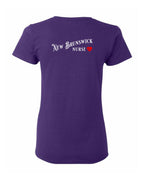 NB Nurse Left Chest and Back Women's Tee