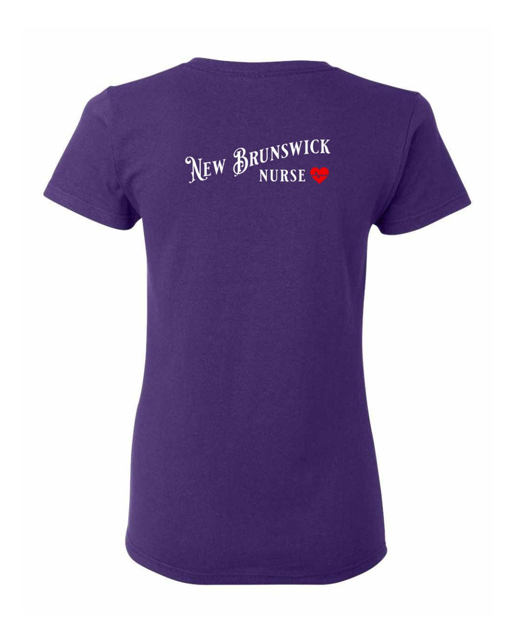 NB Nurse Left Chest and Back Women's Tee