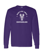 Maritime Swag NFLD Mandala white Lobster Long Sleeve - Unisex