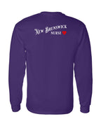 NB Nurse Left Chest and Back Long Sleeve - Unisex