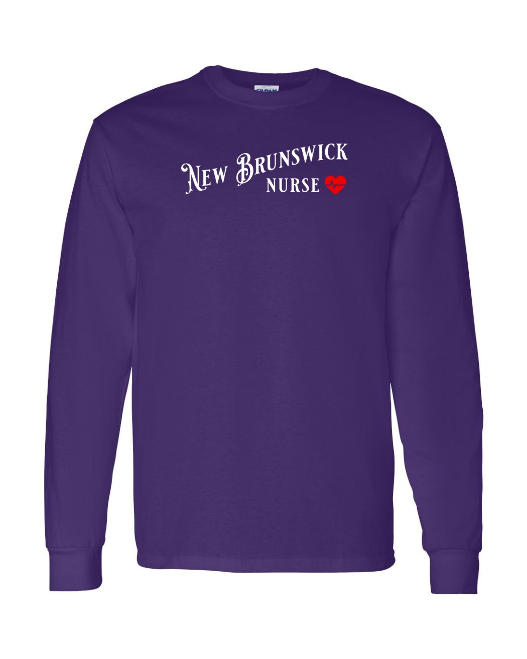New Brunswick Nurse Left Full Front Long Sleeve