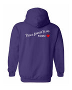 PEI Nurse Left Chest and Back Pullover Hoodie - Unisex