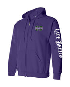 Product of CB Left Chest and Sleeve Zip Hoodie - Unisex