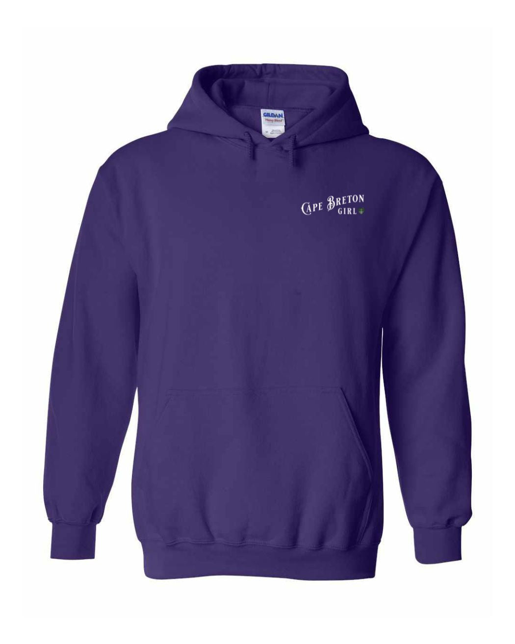 CB Girl Tartan Left Chest Pullover Hoodie - Unisex