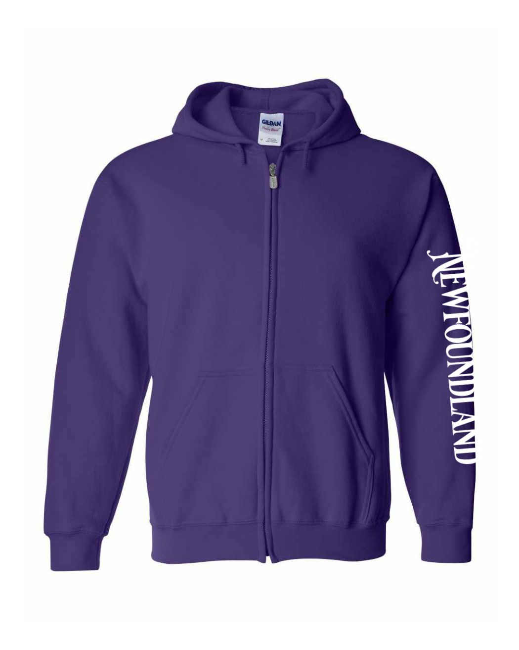 Newfoundland Sleeve Only Zip Hoodie
