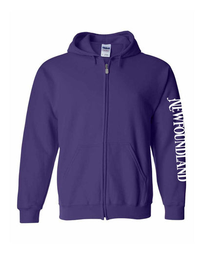 Newfoundland Sleeve Only Zip Hoodie