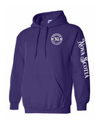 Born and Raised NS Left Chest and Sleeve Pullover Hoodie - Unisex