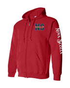 Product Of NS Left Chest and Sleeve Zip Hoodie - Unisex