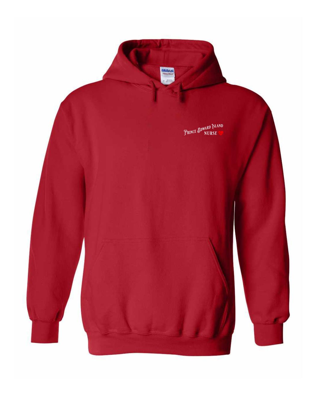 Prince Edward Island Nurse Left Chest Pullover Hoodie
