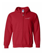 PEI Nurse Left Chest and Back Zip Hoodie - Unisex