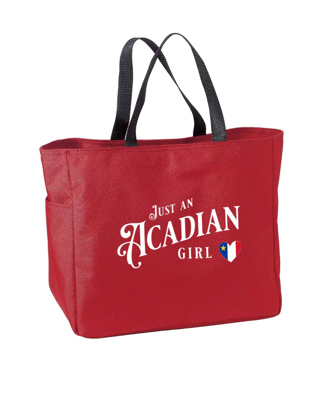 Just an Acadian Girl Tote Bag