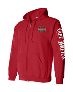 Product of CB Left Chest and Sleeve Zip Hoodie - Unisex