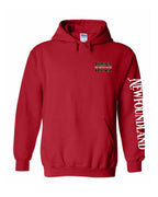 NFLD Saltwater Raised Left Chest and Sleeve Pullover Hoodie - Unisex