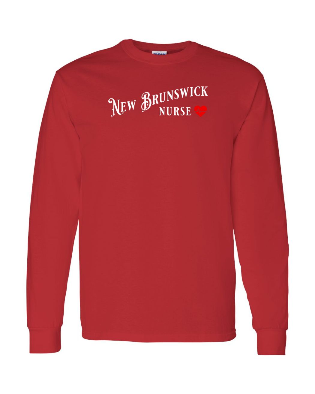 New Brunswick Nurse Left Full Front Long Sleeve
