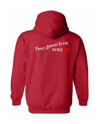 PEI Nurse Left Chest and Back Pullover Hoodie - Unisex