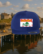 PEI Flag Patch Flat Brim Hat