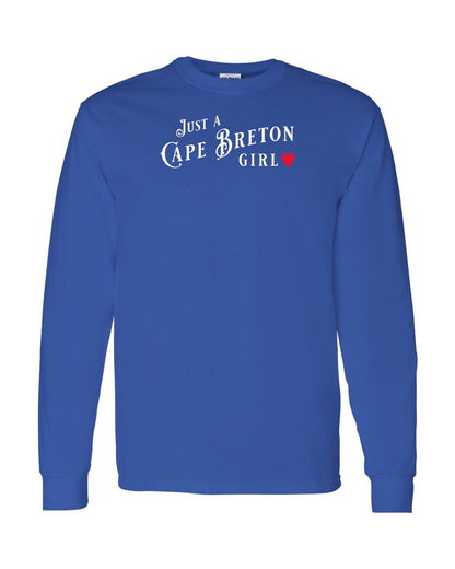 Just  a Cape Breton Girl Long Sleeve t-shirt
