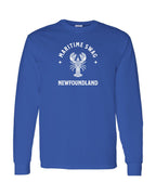 Maritime Swag NFLD Mandala white Lobster Long Sleeve - Unisex