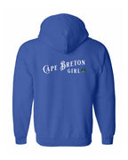 CB Girl Tartan Left Chest and Back Zip Hoodie - Unisex