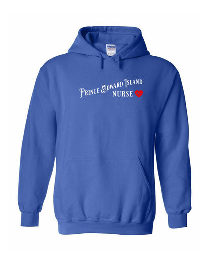 Prince Edward Island Nurse Full Front Pullover Hoodie