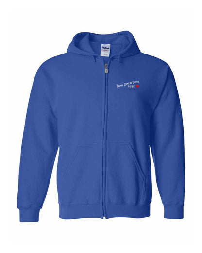 Prince Edward Island Nurse Left Chest Zip Hoodie