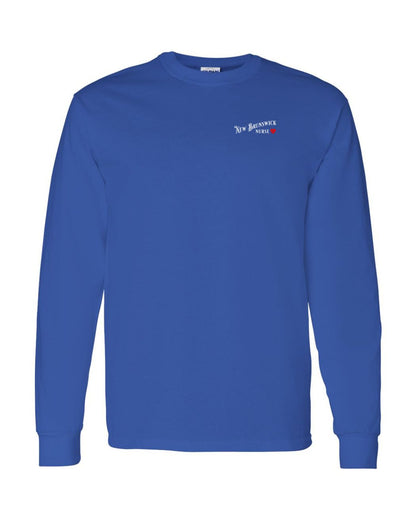 New Brunswick Nurse Left Chest and Back Long Sleeve