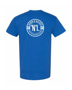 Born & Raised NFLD Left Chest and Back Men's Tee