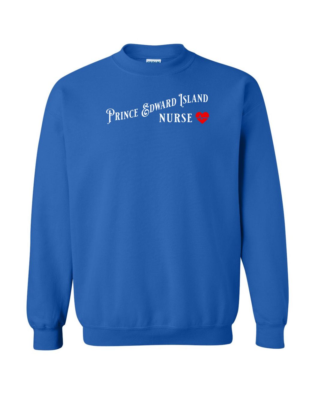 Prince Edward Island Nurse Full Front Sweatshirt