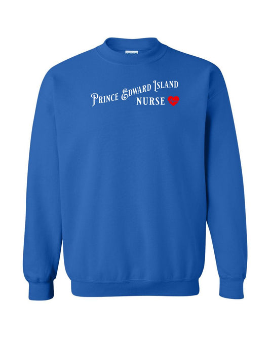 Prince Edward Island Nurse Full Front Sweatshirt